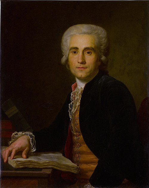 Portrait du docteur Jean-Louis Baudelocque, 1785, Antoine Vestier