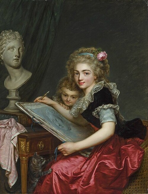 Allégorie des arts, 1788, Antoine Vestier
