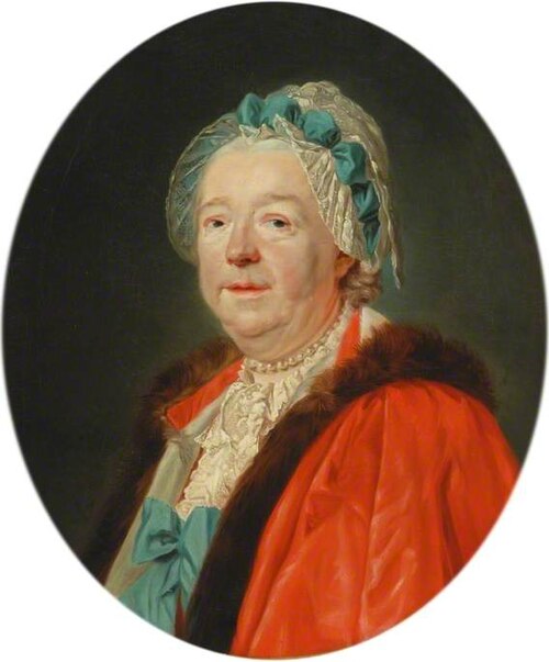 The Wife of the Composer Christoph Willibald Glück (copy after Étienne Aubry), 1777, Antoine Vestier