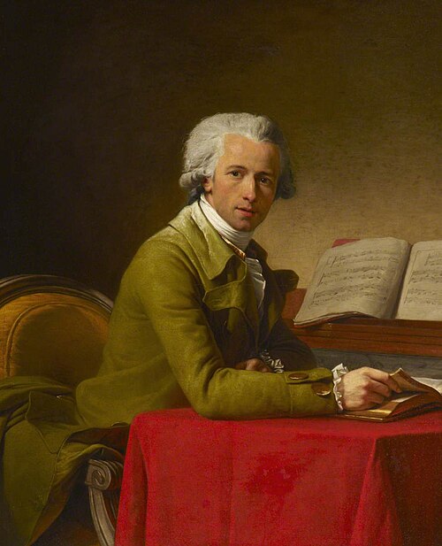 Ignaz Pleyel (1757–1831), 1780, Antoine Vestier