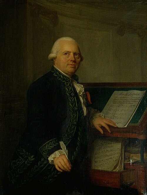 Portrait de François-Joseph Gossec, 1791, Antoine Vestier