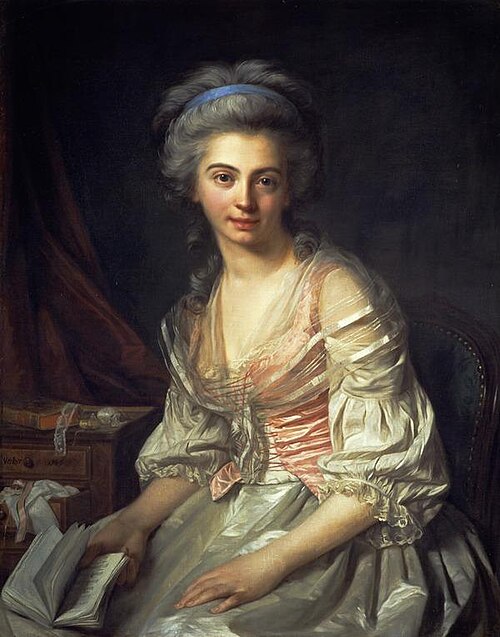 The Artist's Daughter, Marie-Nicole Vestier, 1783, Antoine Vestier