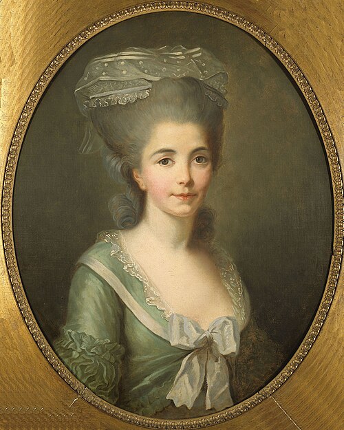 Portrait de femme, 1750, Antoine Vestier