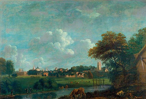 View of Oxford from the Cherwell, , Daniel Turner