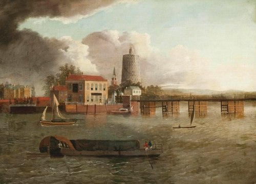 Battersea horizontal Windmill, 1804, Daniel Turner
