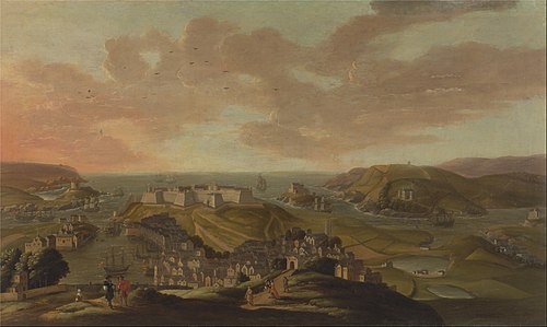 Plymouth, 1673, Hendrik Danckerts