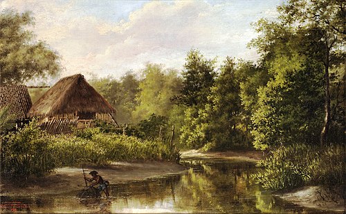 Paisaje, 1875, Felix Eduardo Resurreccion Hid