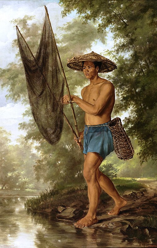 The Fisher from Sacag, 1875, Felix Eduardo Resurreccion Hid