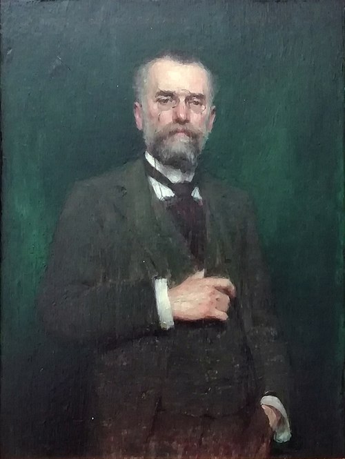 Portrait de Jules Bernard, ancien conservateur, 1902, Tancrède Bastet