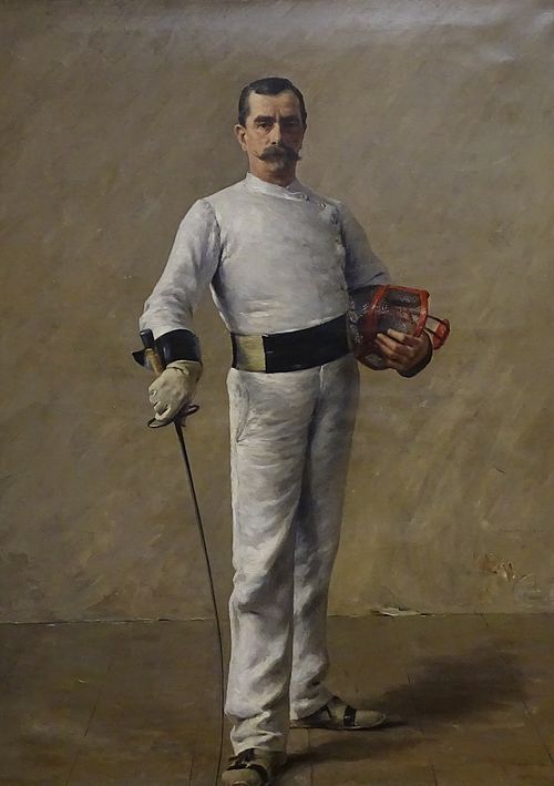 Le Maître d'armes, 1890, Tancrède Bastet