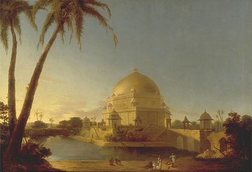 Tomb of Sher Shah, Sasaram, Bihar, 1790, D. Robert