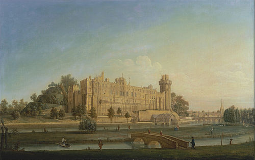 Warwick Castle, 1764, Francis Harding