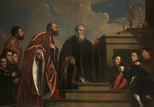 The Vendramin Family (after Titian), 1745, Francis Harding