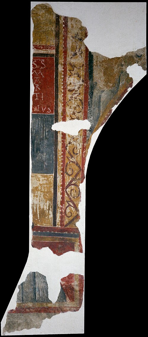Inscription S(ANCTV)S MARTINVS from Boí, 1100, Master of Boí