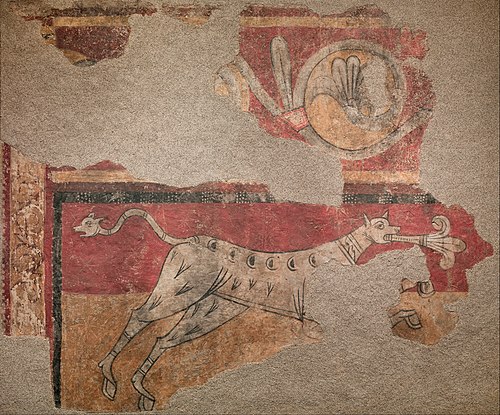 Quadruped with Fleur-de-lis from Boí, 1100, Master of Boí