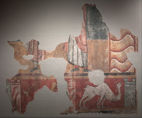 Figures, buildings and bestiary from Boí, 1100, Master of Boí