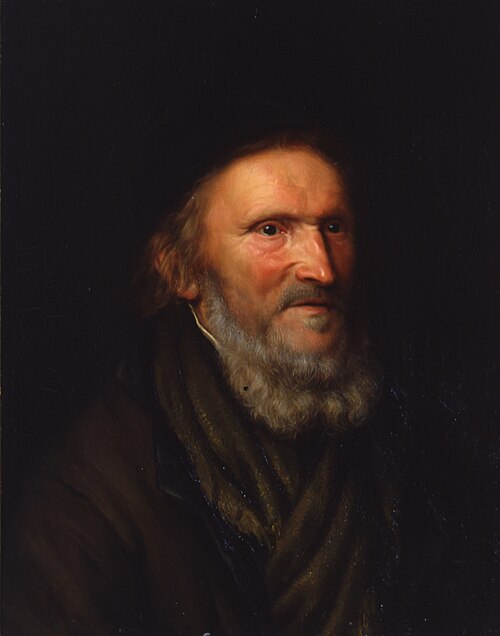 Portrett, 1850, Christen Brun