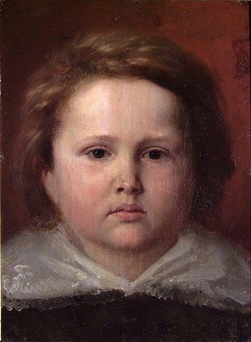 Portrait of a Child, 1900, Christen Brun