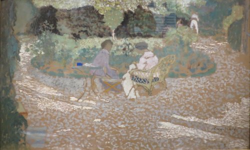 Scène dans un jardin, 1898, Édouard Vuillard
