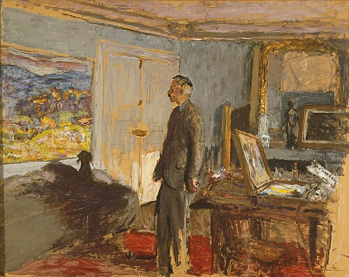 Maquette pour un portrait de Bonnard, 1930, Édouard Vuillard