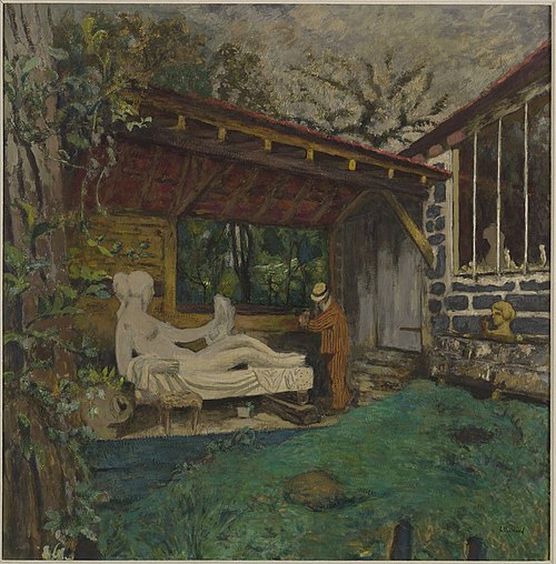 Portrait d'Aristide Maillol, 1930, Édouard Vuillard