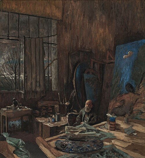 Portrait de Kerr-Xavier Roussel, 1930, Édouard Vuillard