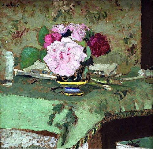 Bouquet de roses, , Édouard Vuillard