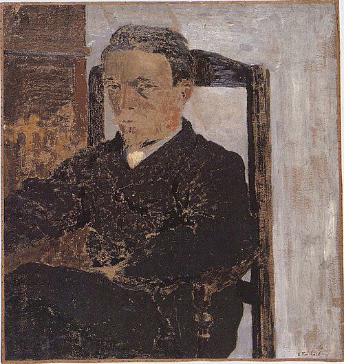 Portrait du peintre Vallotton, 1897, Édouard Vuillard