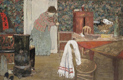 La balayeuse, 346 rue Saint-Honoré", 1895, Édouard Vuillard