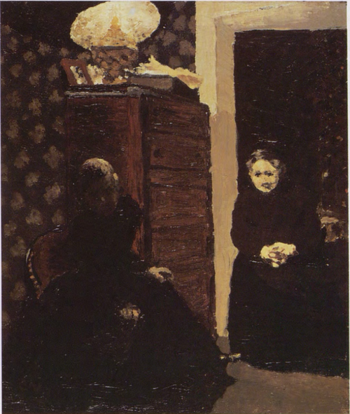 Intérieur, effet de soir, 1893, Édouard Vuillard