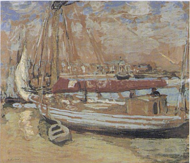 Le bateau de pêche, 1908, Édouard Vuillard