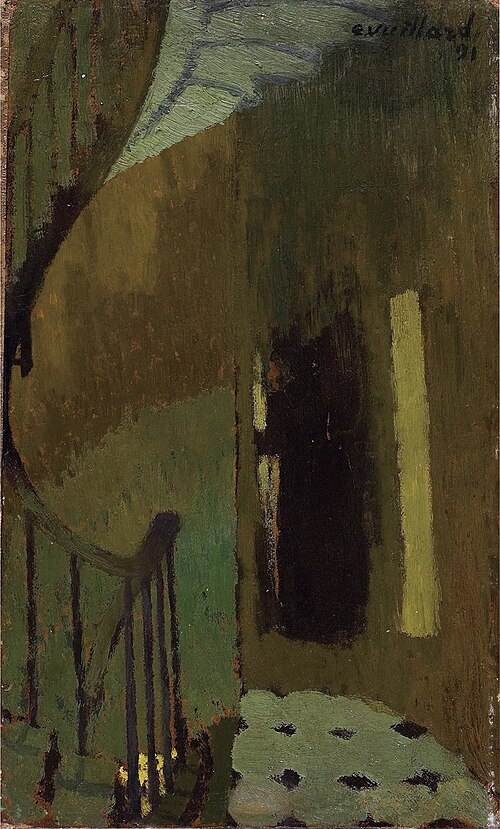 Le palier, rue de Miromesnil, 1891, Édouard Vuillard