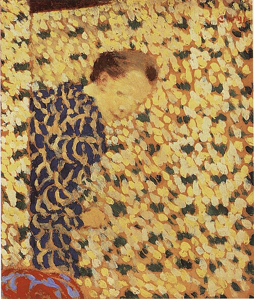 La porte entrebâillée, 1891, Édouard Vuillard