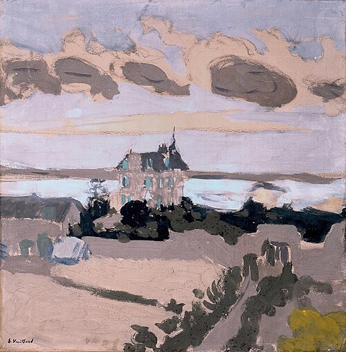 La villa Les Écluses à Saint-Jacut-de-la-Mer, 1909, Édouard Vuillard