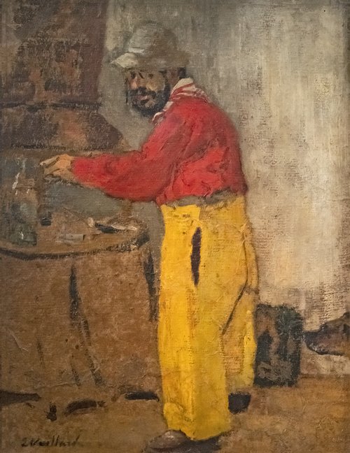 Portrait de Toulouse Lautrec, à Villeneuve-sur-Yonne, chez les Natanson, 1898, Édouard Vuillard