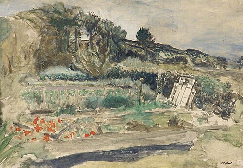 Paysage, , Édouard Vuillard