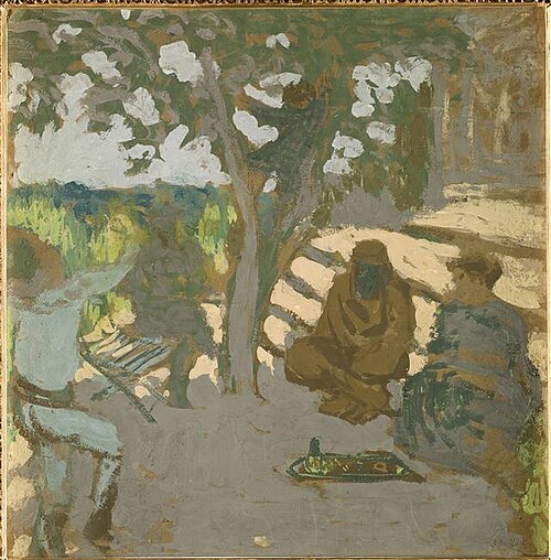 Jardin à l'Étang-la-Ville, 1908, Édouard Vuillard