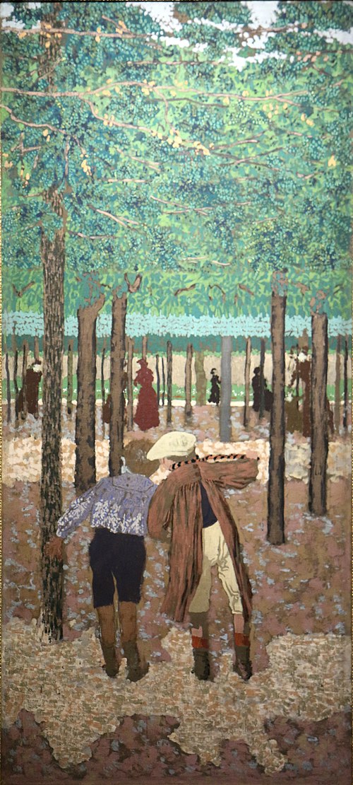 The two schoolboys, 1894, Édouard Vuillard