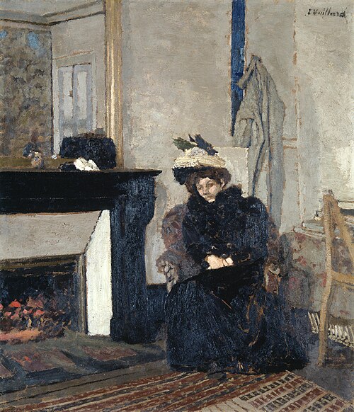 La Visiteuse, 1900, Édouard Vuillard