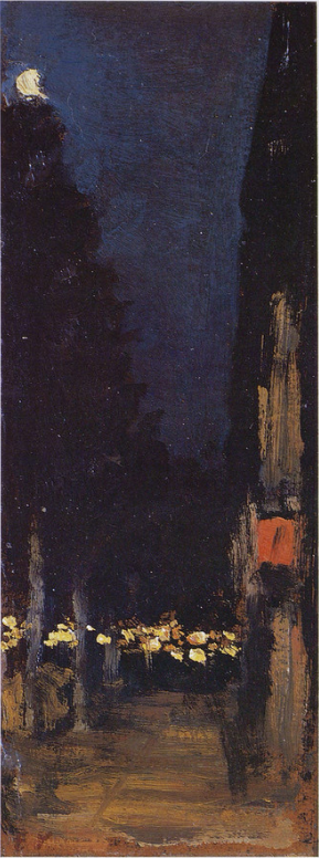 La nuit (du 14 juillet ?), 1895, Édouard Vuillard