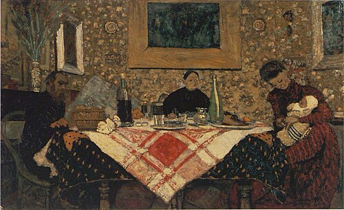 Le déjeuner en famille, 1899, Édouard Vuillard