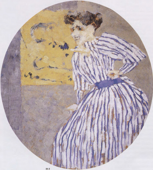 La robe rayée, 1890, Édouard Vuillard