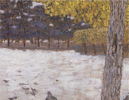 Le jardin des Tuileries, 1894, Édouard Vuillard