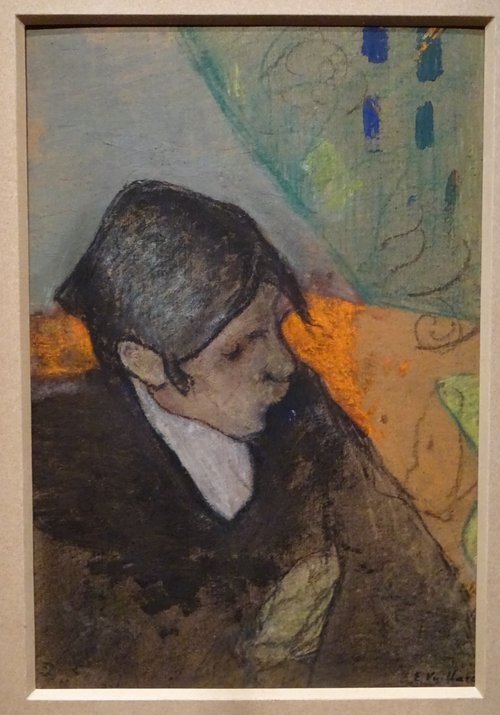 Roussel à la mèche noire, 1890, Édouard Vuillard