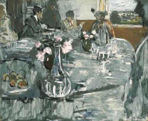 La table, 1909, Édouard Vuillard
