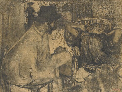 L'heure du thé, 1897, Édouard Vuillard