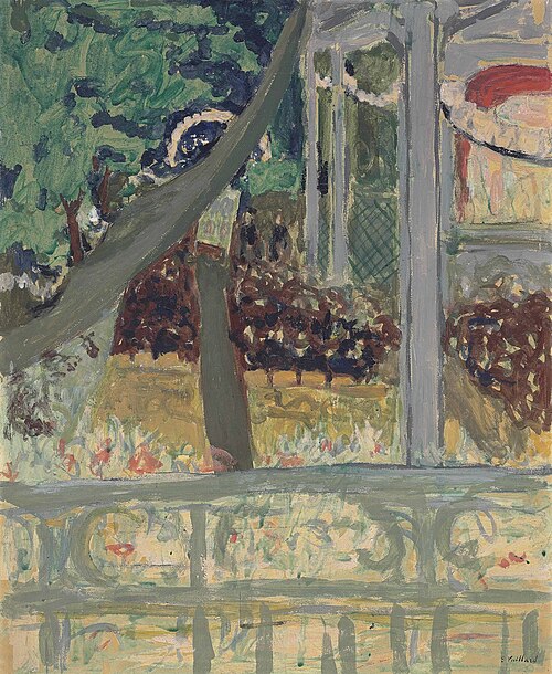 Théâtre de plein air (le kiosque), 1898, Édouard Vuillard