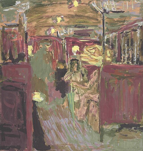 Le Wagon de métro - I, 1908, Édouard Vuillard