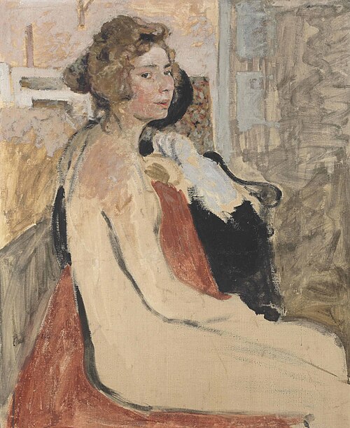 Le Modèle, 1903, Édouard Vuillard