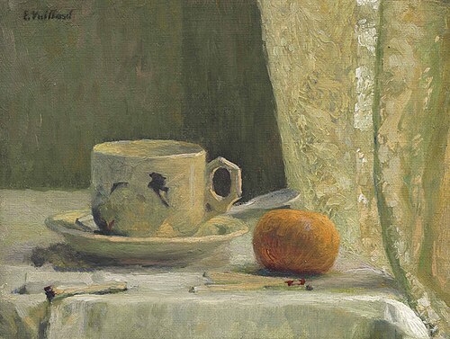 Tasse et mandarine, 1887, Édouard Vuillard